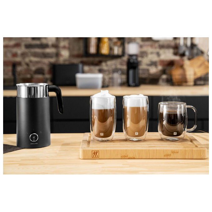 Zwilling 53104-001-0 Enfinigy Montalatte 400 ml Caldo e Freddo Acciaio Inossidabile colore Nero