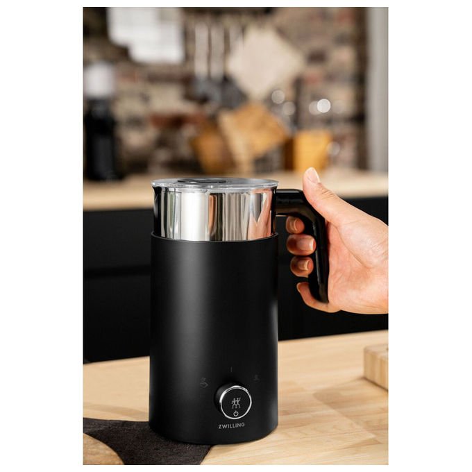 Zwilling 53104-001-0 Enfinigy Montalatte 400 ml Caldo e Freddo Acciaio Inossidabile colore Nero