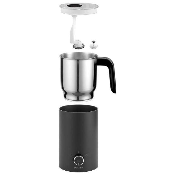 Zwilling 53104-001-0 Enfinigy Montalatte 400 ml Caldo e Freddo Acciaio Inossidabile colore Nero