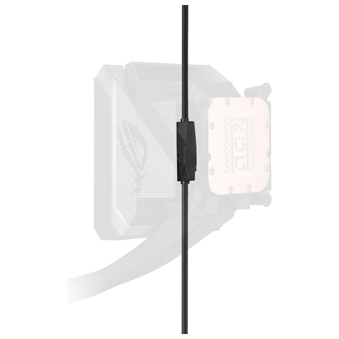 Asus 90RC01M1-B0EAY0 ROG Strix LC IV 360 ARGB LCD Raffreddatore di liquidi tutto in uno 12 cm colore Nero