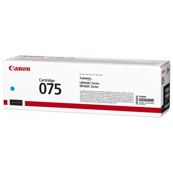 Canon 6364C002 075 Toner Originale Ciano Resa 1300 pagine colore Ciano
