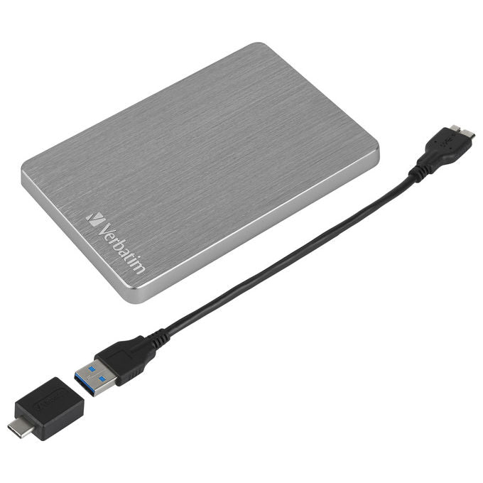Verbatim 53662 Store n Go 2.5 Alu Hard disk esterno 1TB USB 3.2 GEN 1 colore Space Grey