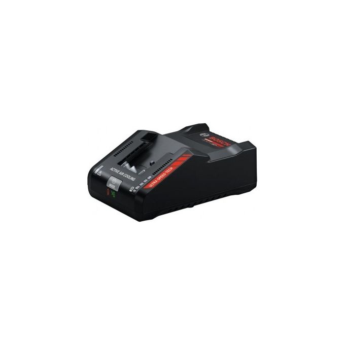 Bosch 1600A03D3A Caricabatterie per Batterie Bosch Professional 18V 16 A con Tecnologia Active Air Cooling 2.0 e Tre Modalita' di Ricarica colore Nero