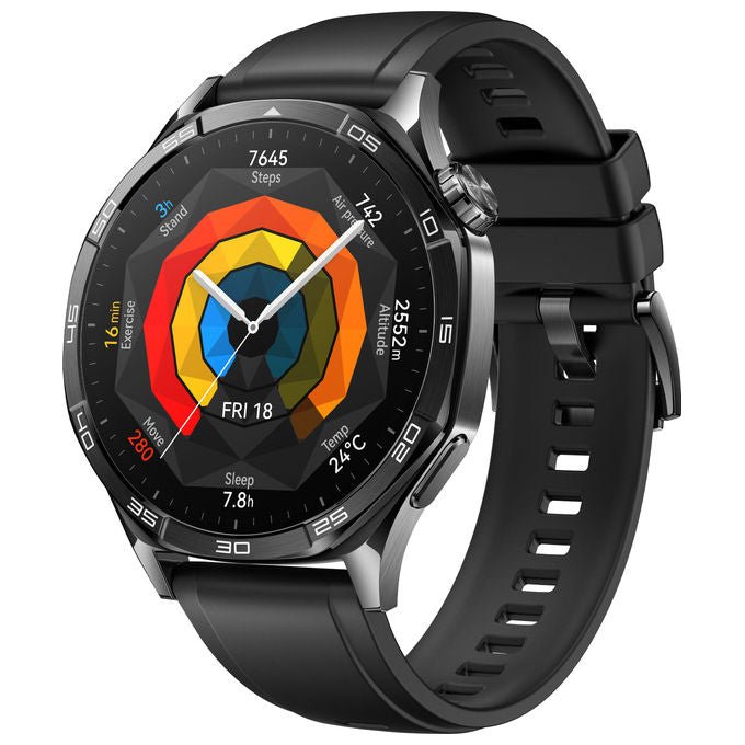 Huawei 6942103132001 WATCH GT5 Smartwatch 3,63 cm (1.43'') AMOLED 466 x 466 Pixel GPS 524 mAh autonomia 14 giorni colore Nero