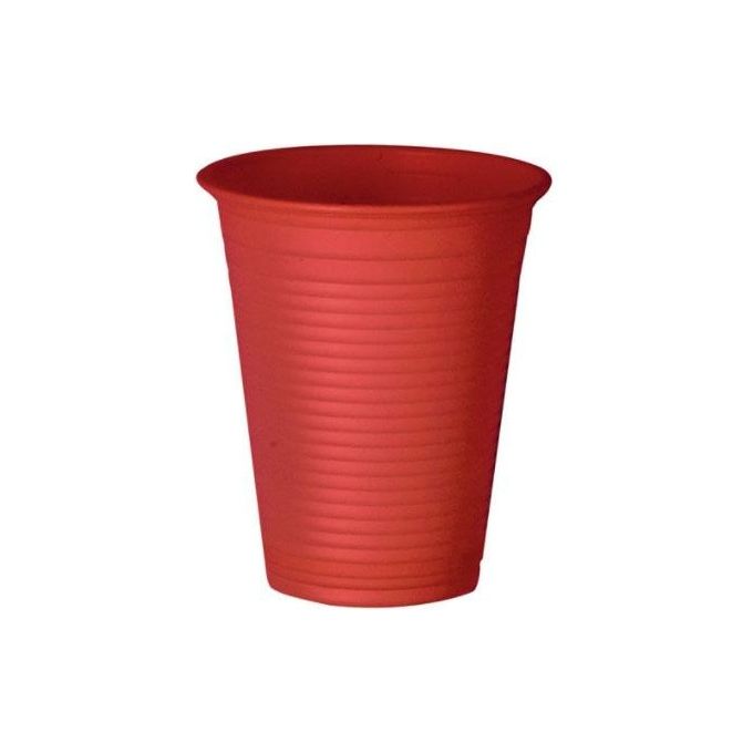 Bibo Bicchiere 200cc 50 Pezzi Rosso Natural