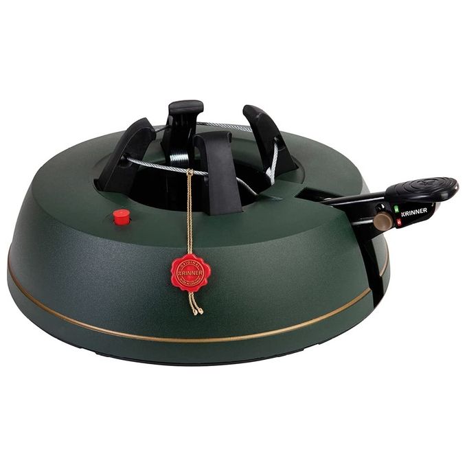 Krinner 94425 Comfort Grip+ Base Albero di Natale Altezza Max 2,5 m Diametro Tronco 12 cm Capacita' Serbatoio 3,5 L colore Verde