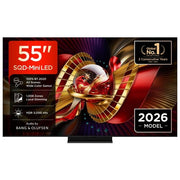 TCL 55C8L C8L TV 55'' 4K UHD SQD-Mini LED 144Hz Google TV Dolby Vision Atmos Audio Bang and Olufsen colore Nero
