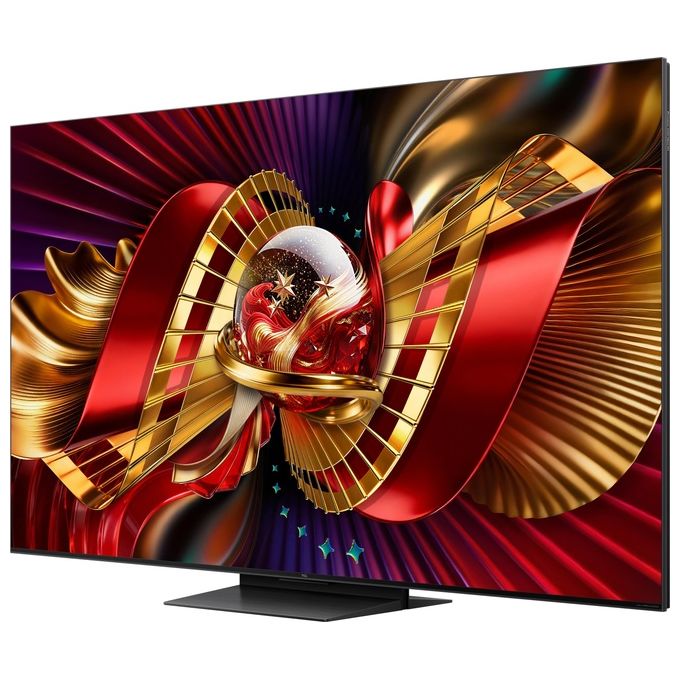 TCL 55C8L C8L TV 55'' 4K UHD SQD-Mini LED 144Hz Google TV Dolby Vision Atmos Audio Bang and Olufsen colore Nero