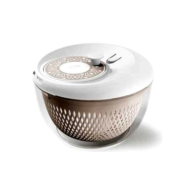 Stefanplast Centrifuga Insalata 2 in 1 Tosca Tortora