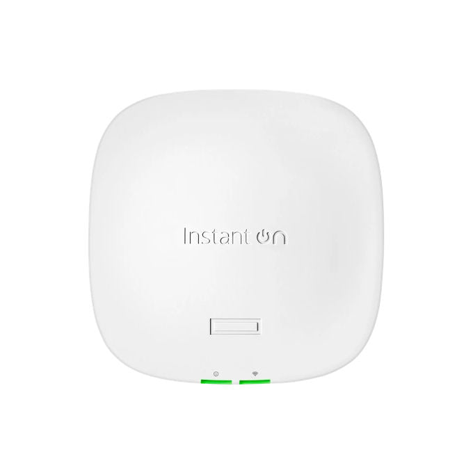 Hewlett Packard Enterprise S1T18A HPE Networking Instant On AP21 Access Point Wi-Fi 6 Dual Radio 2x2 1200 Mbit-s 50 dispositivi supportati Power over Ethernet colore Bianco