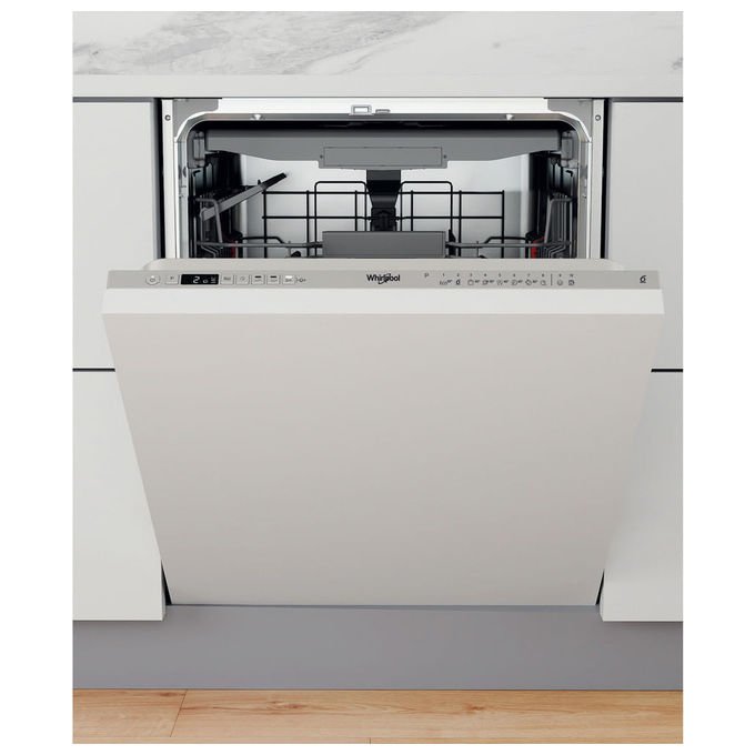 Whirlpool WH4IFC14BN6S Lavastoviglie da Incasso 14 coperti Classe C 44 dB 8,9 L 75 kWh 10 programmi (82x60x55 cm) colore Argento