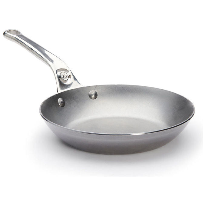 De Buyer 5680.20 Padella Multiuso in Acciaio con Rivestimento in Cera d'Api Adatta per Induzione Diametro 20 cm colore Acciaio inox