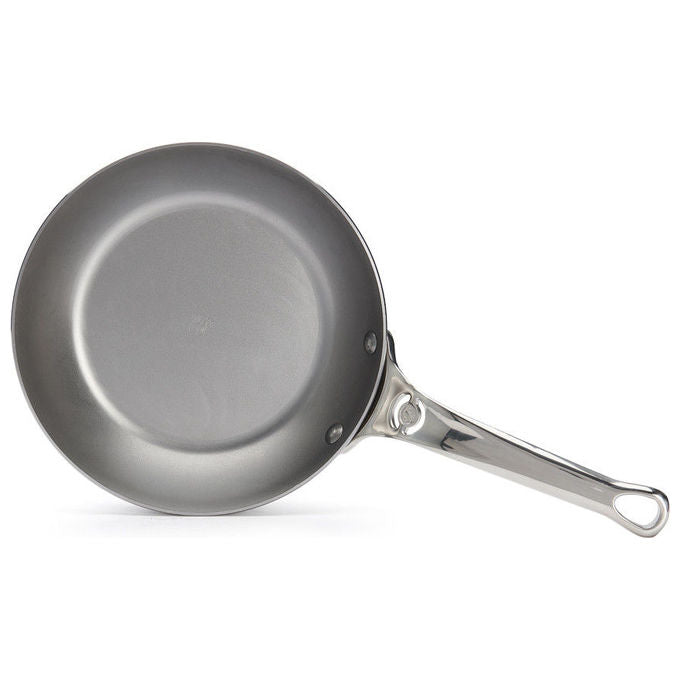 De Buyer 5680.20 Padella Multiuso in Acciaio con Rivestimento in Cera d'Api Adatta per Induzione Diametro 20 cm colore Acciaio inox