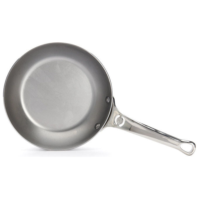 De Buyer 5680.20 Padella Multiuso in Acciaio con Rivestimento in Cera d'Api Adatta per Induzione Diametro 20 cm colore Acciaio inox