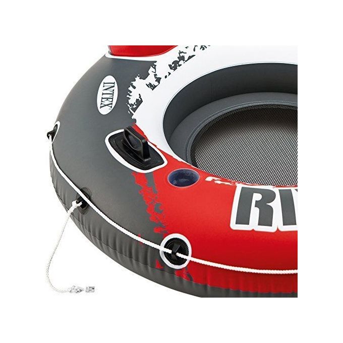 Intex Ciambellona River Run Con Rete 135Cm Rosso