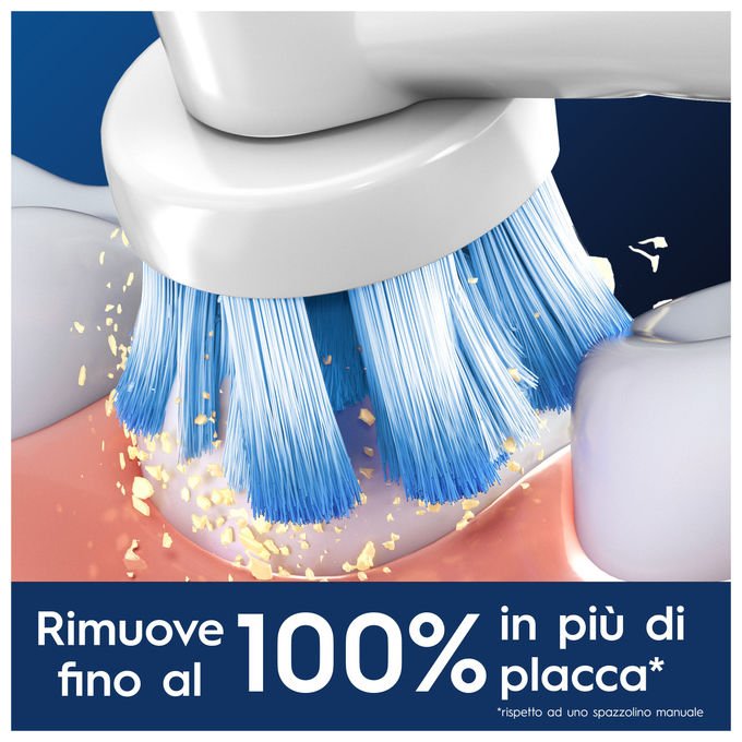 Oral-B 8700216987516 PRO Sensitive Clean Testina di Ricambio 10 Pezzi Setole Ultra-Morbide Indicatore Usura colore Bianco