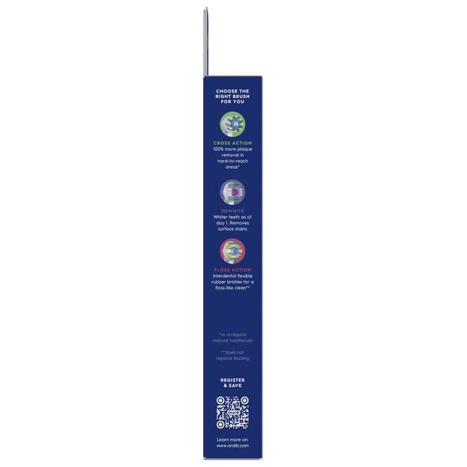 Oral-B 8700216987516 PRO Sensitive Clean Testina di Ricambio 10 Pezzi Setole Ultra-Morbide Indicatore Usura colore Bianco