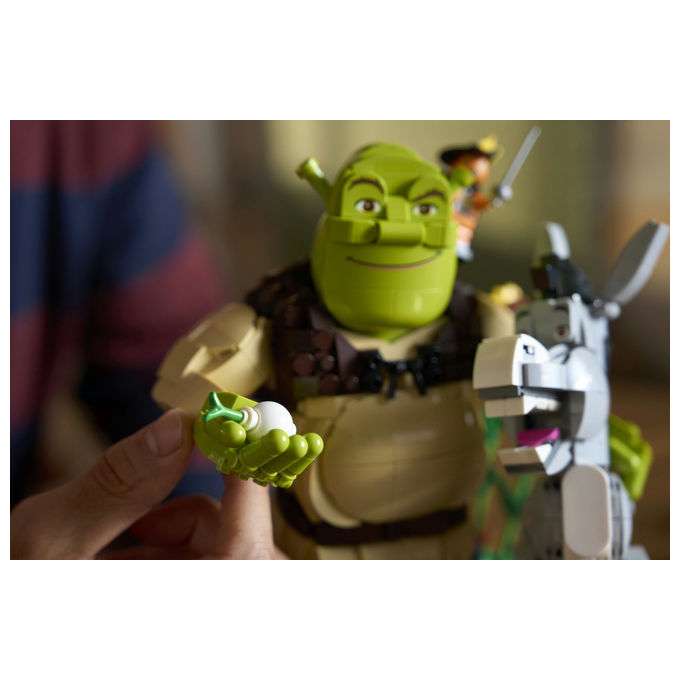 Lego 72423 Kit di Costruzione Shrek Ciuchino e Gatto con gli Stivali 1403 pezzi colore Multicolore