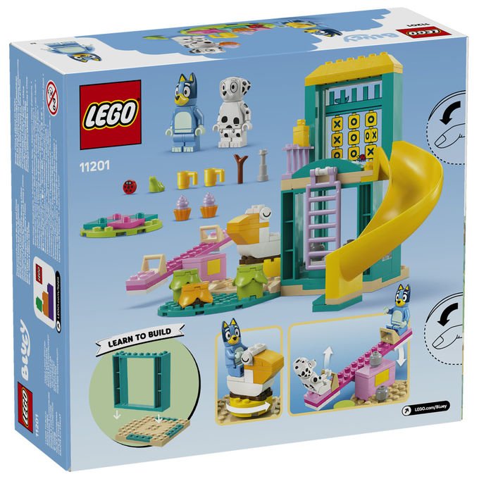 Lego 11201 Bluey Set di Costruzioni Parco Giochi con Minifigure Bluey e Chloe 104 Pezzi 4+ Anni
