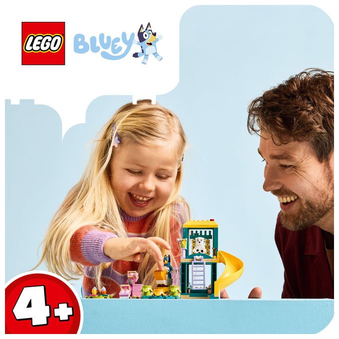 Lego 11201 Bluey Set di Costruzioni Parco Giochi con Minifigure Bluey e Chloe 104 Pezzi 4+ Anni