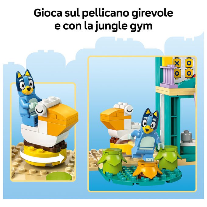 Lego 11201 Bluey Set di Costruzioni Parco Giochi con Minifigure Bluey e Chloe 104 Pezzi 4+ Anni