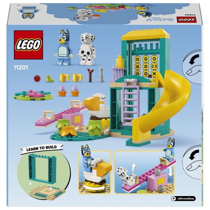 Lego 11201 Bluey Set di Costruzioni Parco Giochi con Minifigure Bluey e Chloe 104 Pezzi 4+ Anni