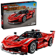 Lego 42212 Ferrari FXX K Set da Costruzione con Motore V12 Pistoni Mobili Differenziale Realistico Portiere a Farfalla colore Rosso