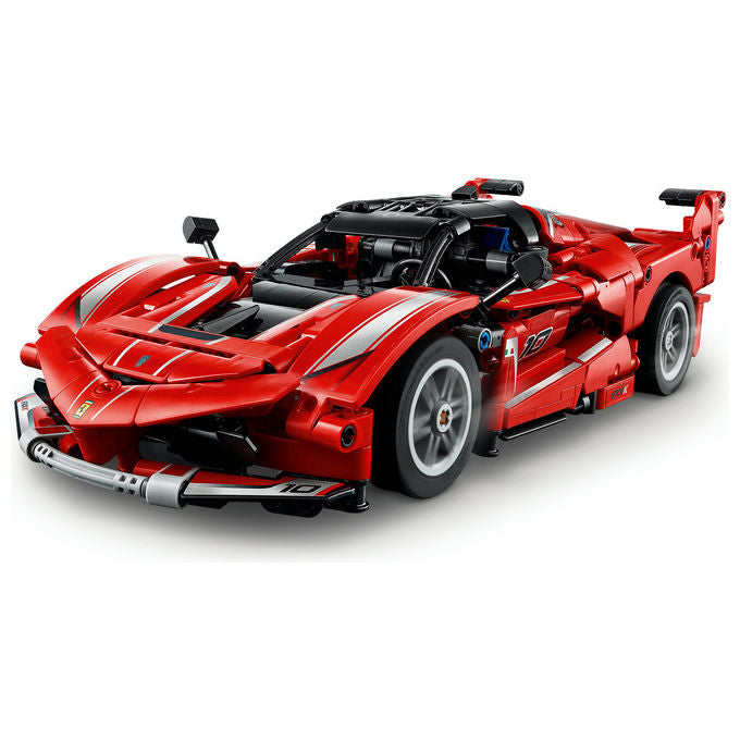 Lego 42212 Ferrari FXX K Set da Costruzione con Motore V12 Pistoni Mobili Differenziale Realistico Portiere a Farfalla colore Rosso