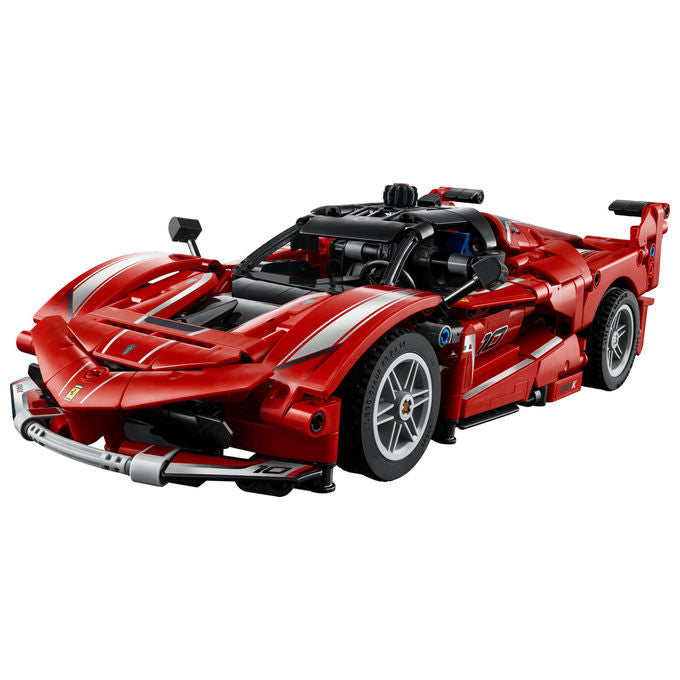 Lego 42212 Ferrari FXX K Set da Costruzione con Motore V12 Pistoni Mobili Differenziale Realistico Portiere a Farfalla colore Rosso