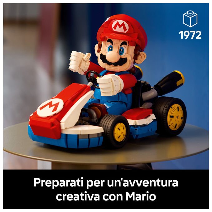 Lego 72037 LEGO Super Mario Mario e Kart Standard Set da Costruzione 1972 pz colore Multicolore