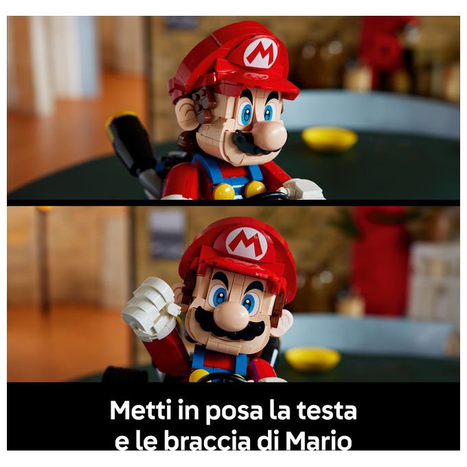 Lego 72037 LEGO Super Mario Mario e Kart Standard Set da Costruzione 1972 pz colore Multicolore