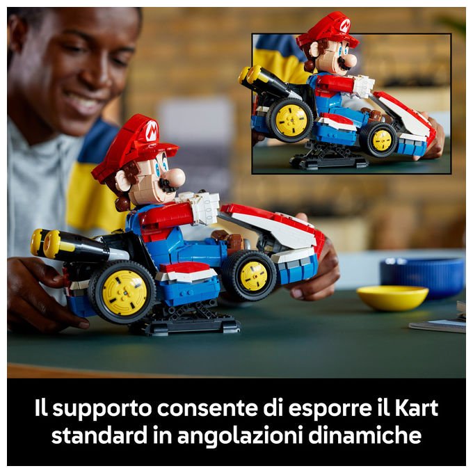 Lego 72037 LEGO Super Mario Mario e Kart Standard Set da Costruzione 1972 pz colore Multicolore