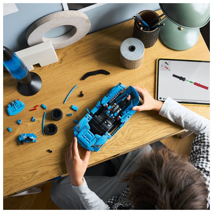 Lego 42217 Technic Chevrolet Corvette Stingray colore Blu