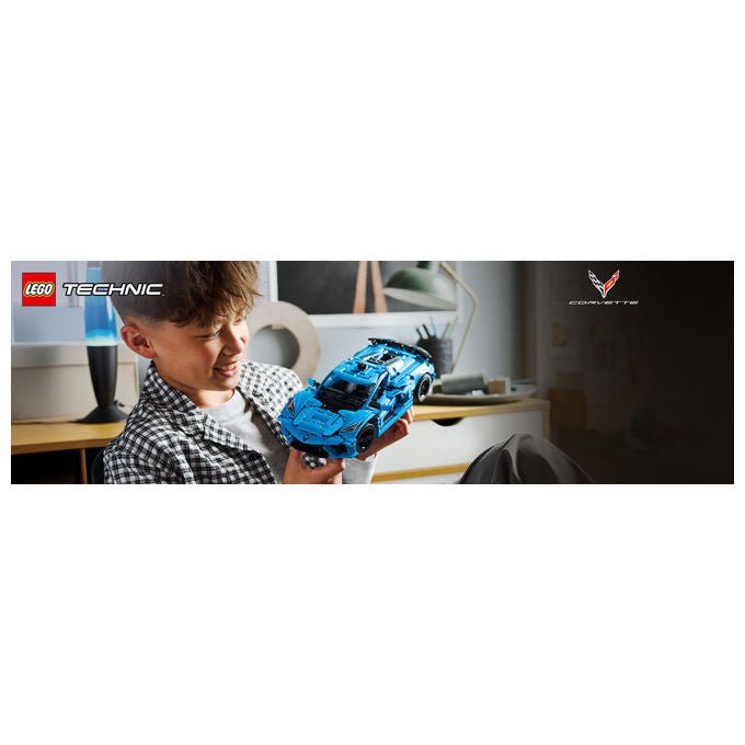 Lego 42217 Technic Chevrolet Corvette Stingray colore Blu