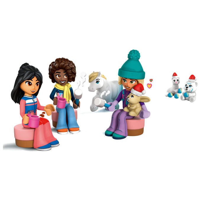 Lego 42698 LEGO Friends Calendario dell'Avvento 2026 con 211 pezzi 3 mini bamboline e 6 mini animali colore Multicolore