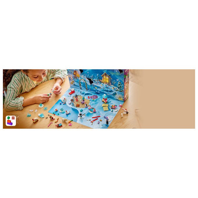 Lego 42698 LEGO Friends Calendario dell'Avvento 2026 con 211 pezzi 3 mini bamboline e 6 mini animali colore Multicolore