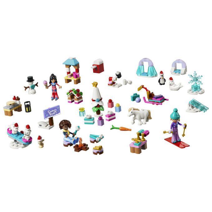 Lego 42698 LEGO Friends Calendario dell'Avvento 2026 con 211 pezzi 3 mini bamboline e 6 mini animali colore Multicolore