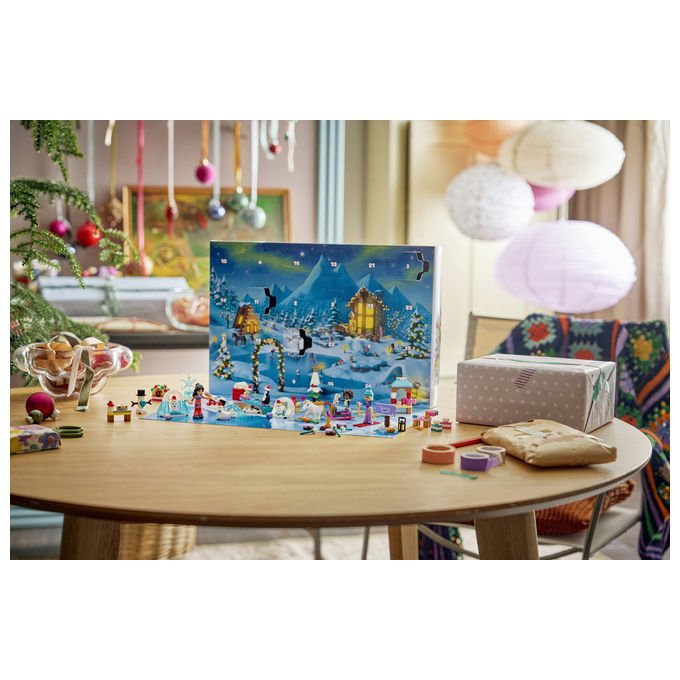 Lego 42698 LEGO Friends Calendario dell'Avvento 2026 con 211 pezzi 3 mini bamboline e 6 mini animali colore Multicolore