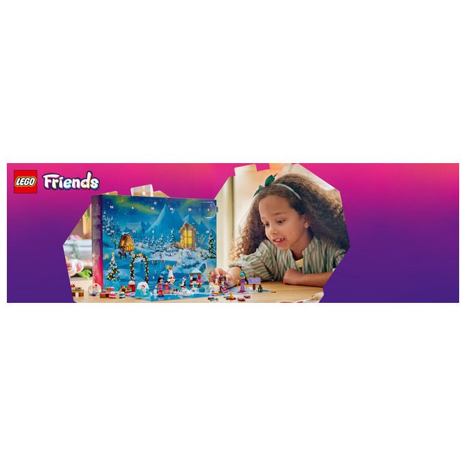 Lego 42698 LEGO Friends Calendario dell'Avvento 2026 con 211 pezzi 3 mini bamboline e 6 mini animali colore Multicolore
