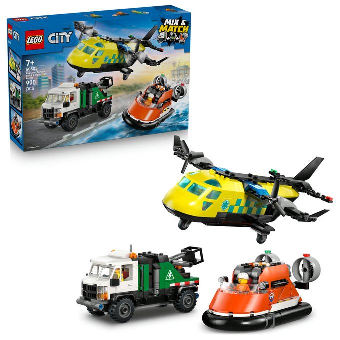 Lego 60505 City Great Vehicles Costruzioni e mattoncini Veicoli Mezzi pesanti 990 pezzi colore Multicolore