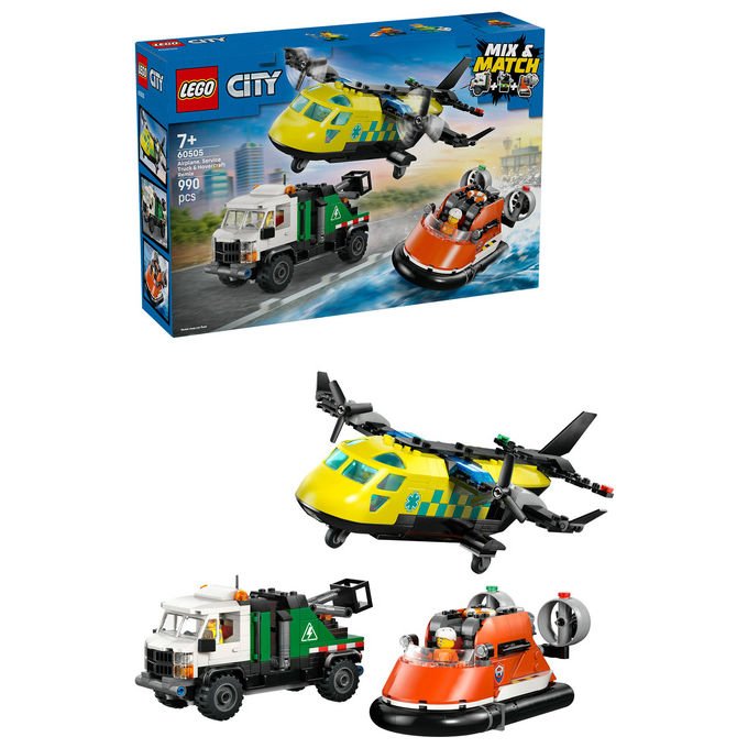 Lego 60505 City Great Vehicles Costruzioni e mattoncini Veicoli Mezzi pesanti 990 pezzi colore Multicolore