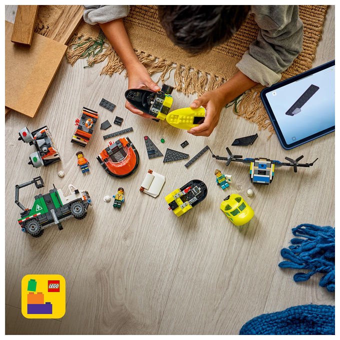 Lego 60505 City Great Vehicles Costruzioni e mattoncini Veicoli Mezzi pesanti 990 pezzi colore Multicolore