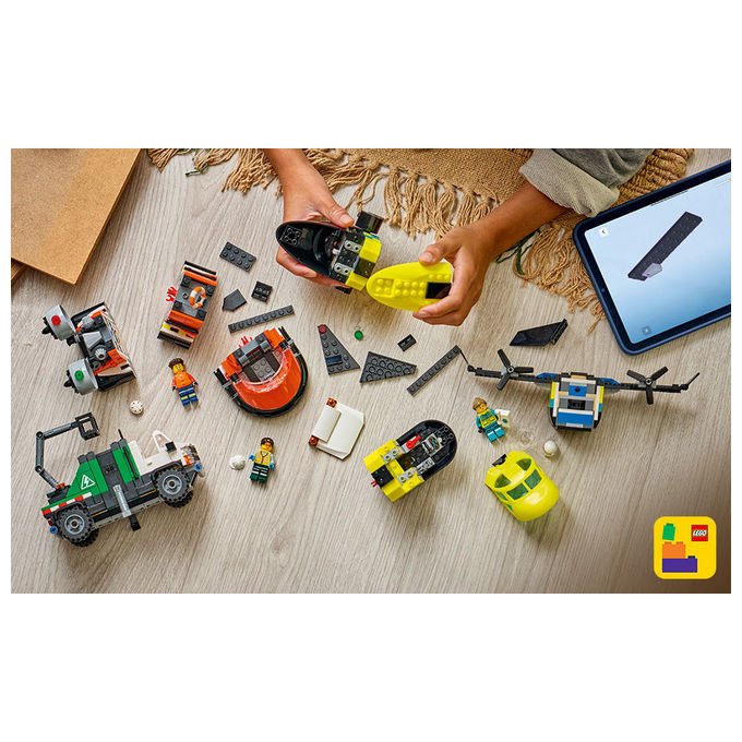 Lego 60505 City Great Vehicles Costruzioni e mattoncini Veicoli Mezzi pesanti 990 pezzi colore Multicolore