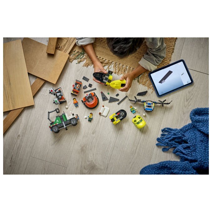 Lego 60505 City Great Vehicles Costruzioni e mattoncini Veicoli Mezzi pesanti 990 pezzi colore Multicolore