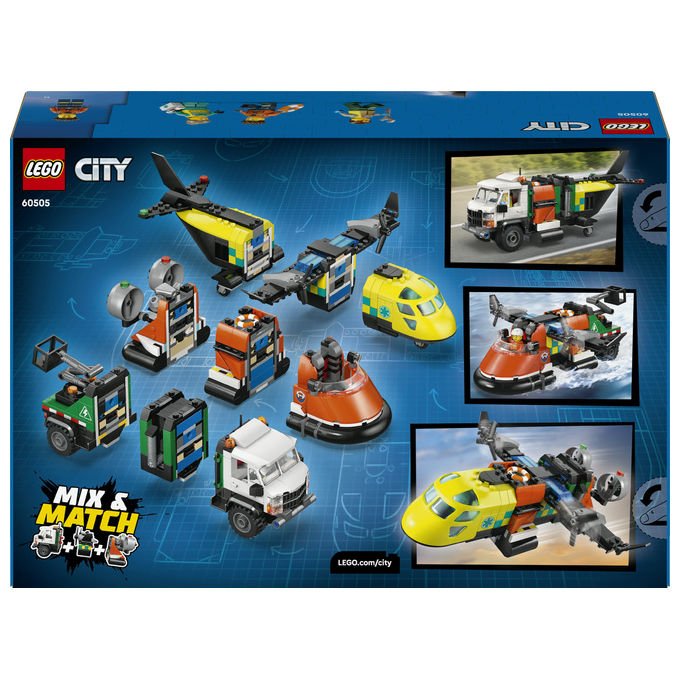 Lego 60505 City Great Vehicles Costruzioni e mattoncini Veicoli Mezzi pesanti 990 pezzi colore Multicolore
