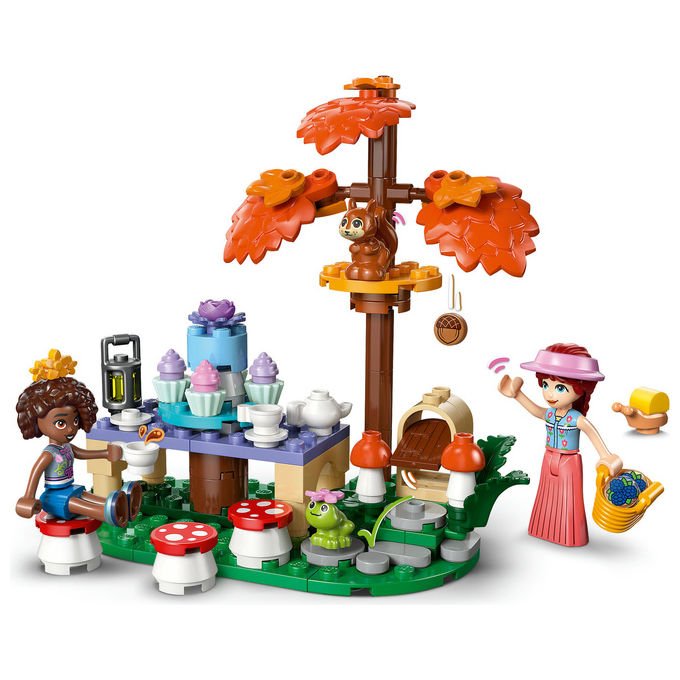 Lego 42690 Friends Tea Party nella Foresta Set Costruzioni 116 Pezzi con 2 Mini Bamboline e 3 Animali da 6 Anni