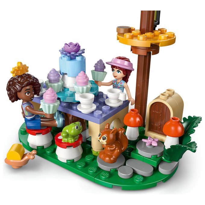 Lego 42690 Friends Tea Party nella Foresta Set Costruzioni 116 Pezzi con 2 Mini Bamboline e 3 Animali da 6 Anni
