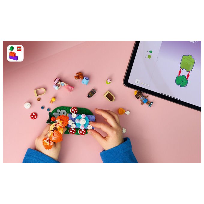 Lego 42690 Friends Tea Party nella Foresta Set Costruzioni 116 Pezzi con 2 Mini Bamboline e 3 Animali da 6 Anni