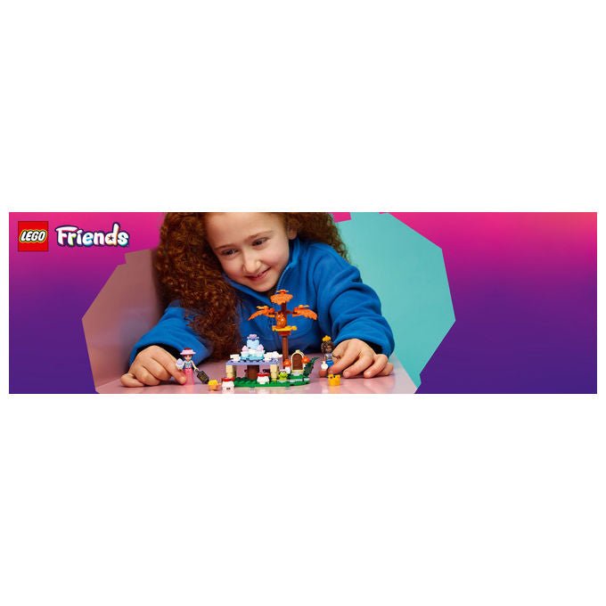 Lego 42690 Friends Tea Party nella Foresta Set Costruzioni 116 Pezzi con 2 Mini Bamboline e 3 Animali da 6 Anni