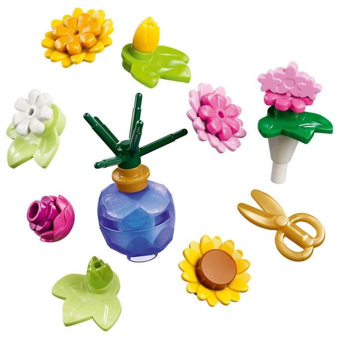 Lego 42693 Friends Negozio di Fiori Creativo Set Costruzioni 377 Pezzi 2 Minidoll Nova e Astrid da 7 Anni
